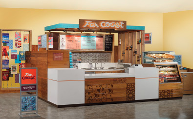 cocacola, coke, farcoast, kiosk design, food service design